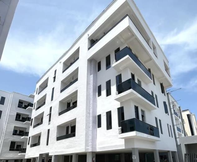 The completed Janelle's White Cove development in Ikate-Lekki