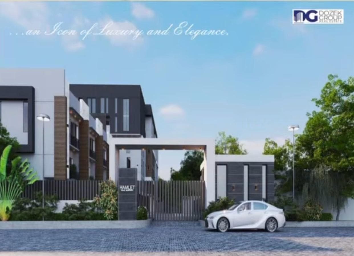 The Hamlet Apartments under construction in Ikate, Lekki