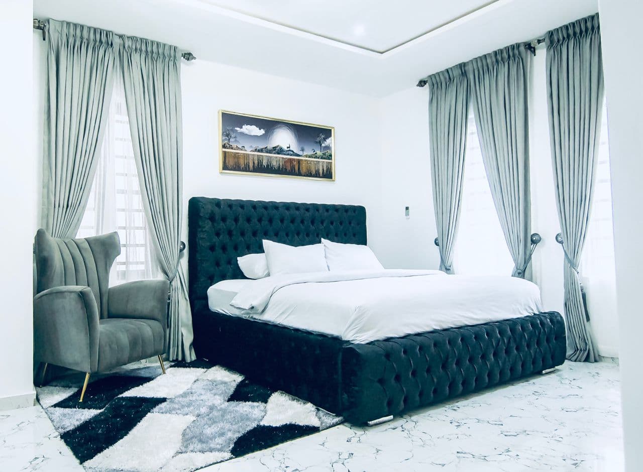 Short-let apartment interior detail